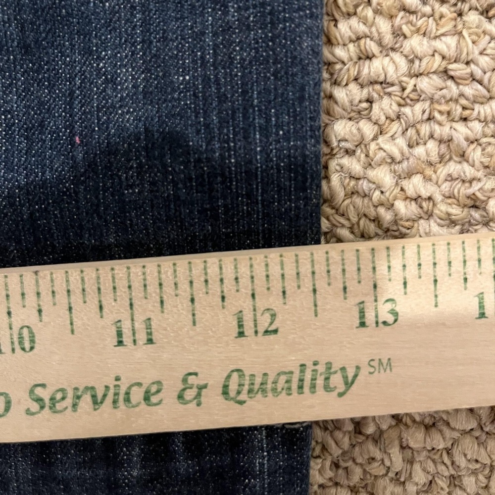 Parish Denim Shorts Mens 38 Blue Bermuda Button Fly Streetwear Pockets Relaxed - Picture 7 of 8